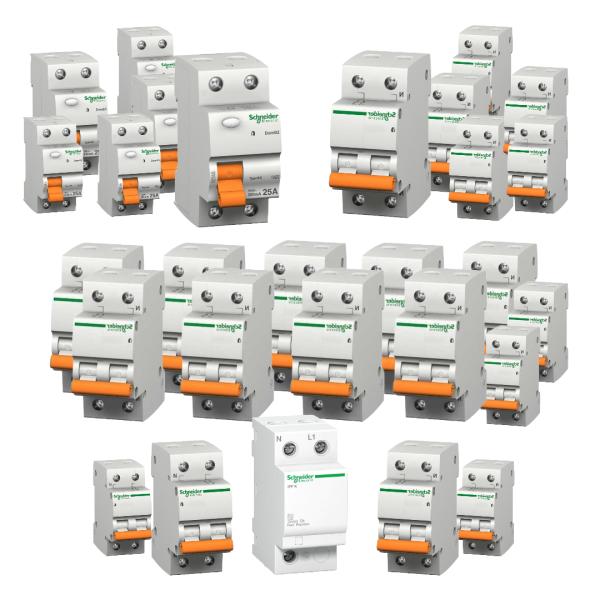 Lote de aparamenta eléctrica
