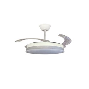 Ventilador VERA blanco thelma plata